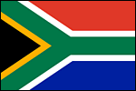 Flagge von Südafrika