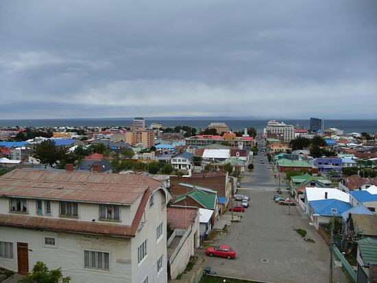 Punta Arenas at the Magellan Strait