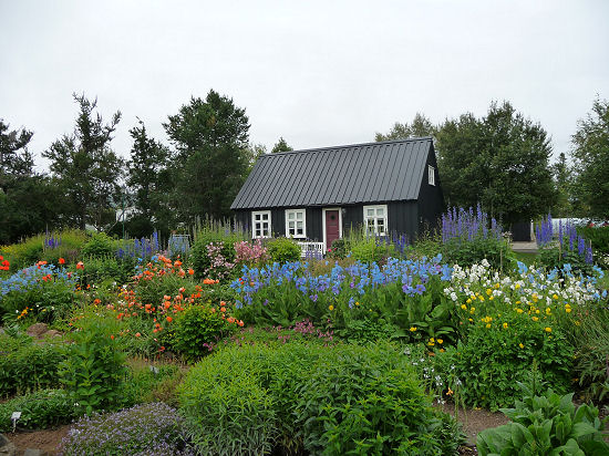 Eyrarlandsstofa im Botanischen Garten von Akureyri