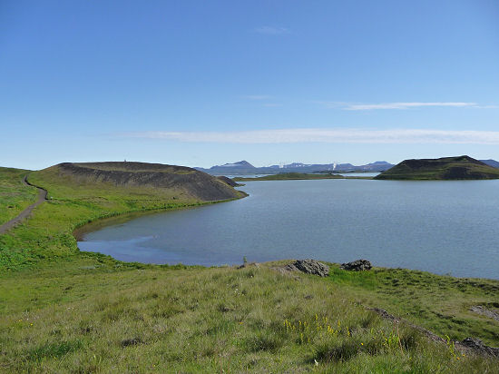 Pseudokrater nahe Stútustaðir