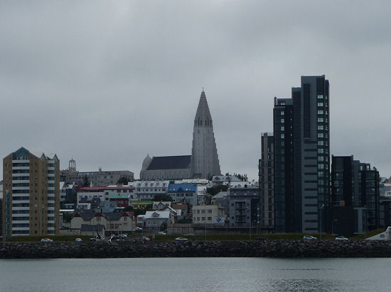 Reykjavik mit Hallgrímskirkja