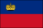 Flagge von Liechtenstein