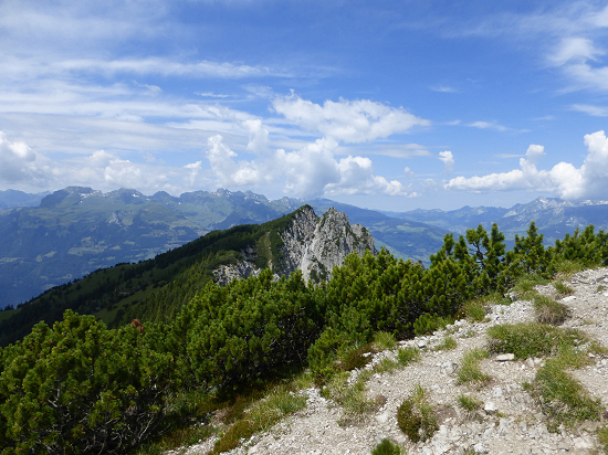 Blick vom Helwangspitz zum Alpspitz