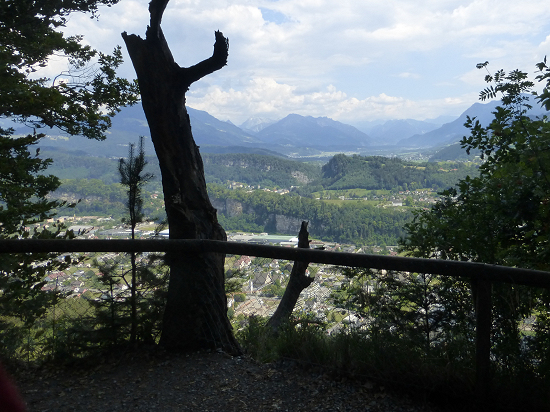 View from Eschnerberg in direction of Feldkirch