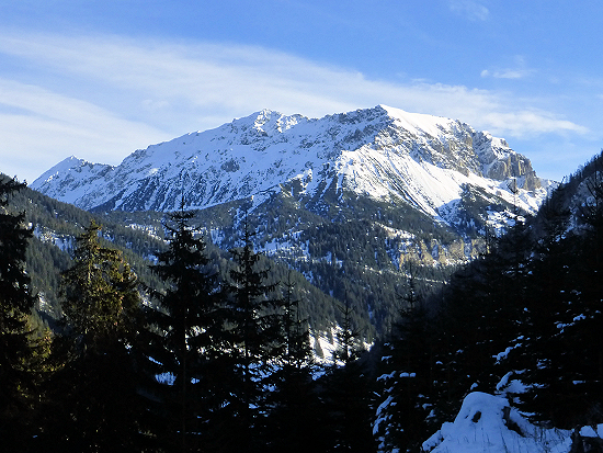 Blick zum Ochsenkopf 2286 m