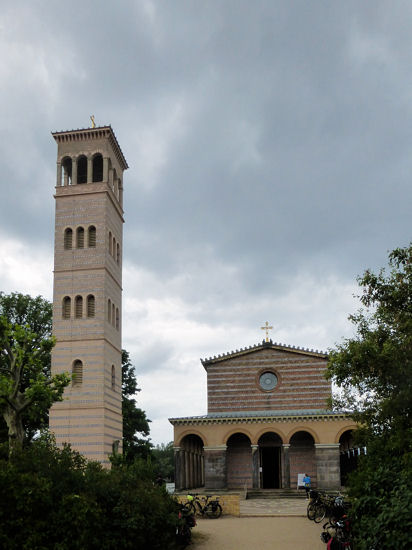 Heilandskirche und Glockenturm