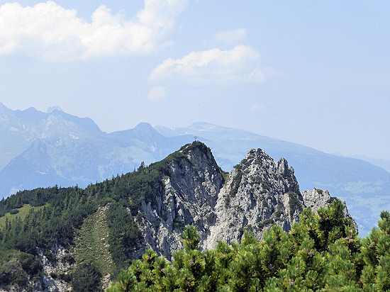 Blick von Hellwangspitz zum Alpspitz