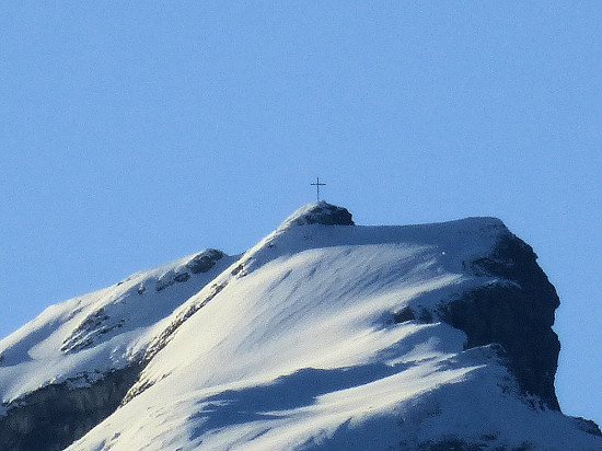 Gipfelkreuz auf dem Rappenstein