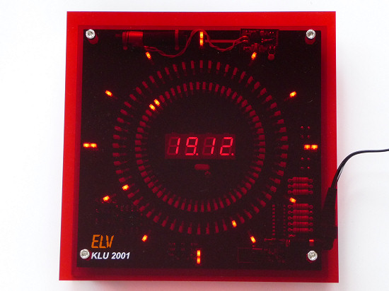 DCF77 controlled clock KLU2001 by ELV